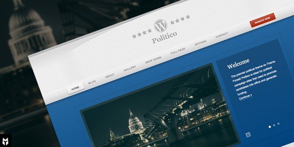 Politico - Responsive Political Campaign WP Theme