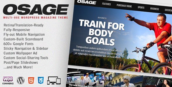 Osage - Multi-Use WordPress Magazine Theme