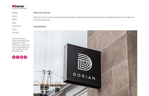 CSS Igniter Corner WordPress Theme