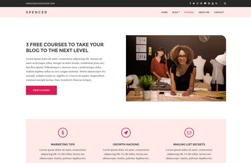 CSS Igniter Spencer WordPress Theme