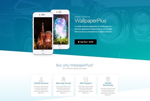 Elementorism Apper Landing Page
