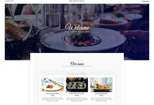 Elementorism Brighton Landing Page