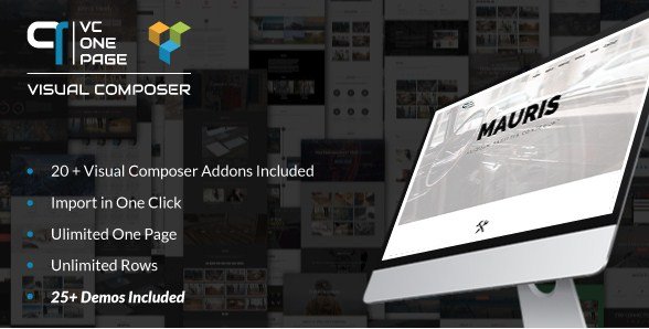 VC One Page Builder - Addons for Visual Composer