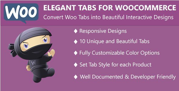 Elegant Tabs for WooCommerce