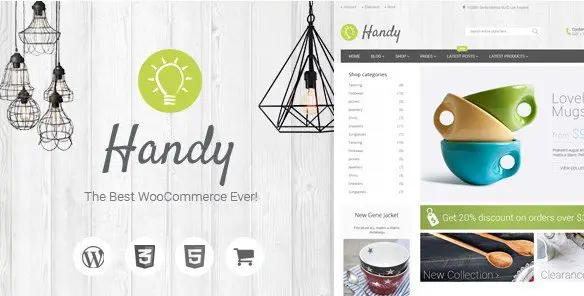Handy - Handmade Shop WordPress WooCommerce Theme