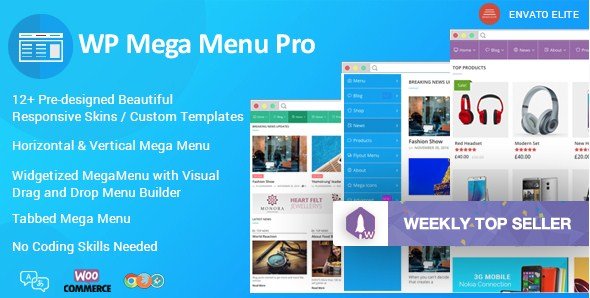 WP Mega Menu Pro - Responsive Mega Menu Plugin for WordPress