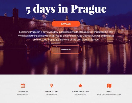 Elementorism Dalmore Landing Page