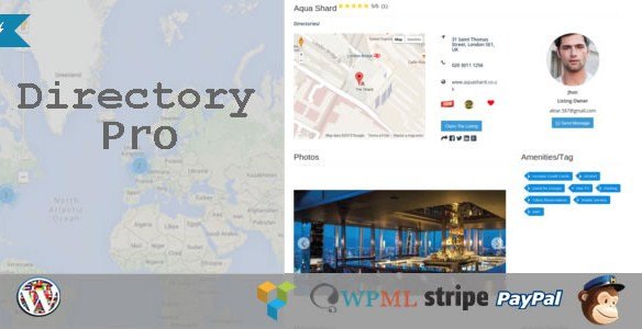 Directory Pro Wordpress Plugin
