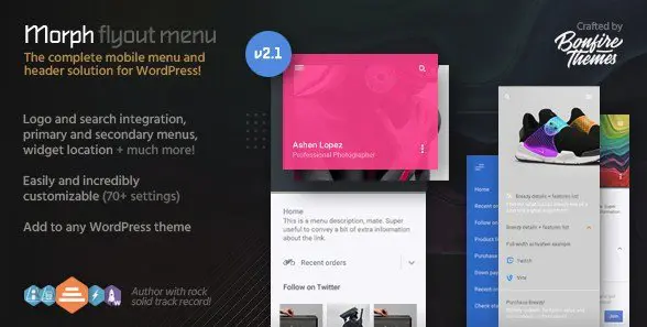 Morph - Flyout Mobile Menu for WordPress