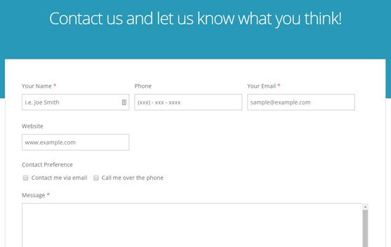 Themify Builder Contact Addon