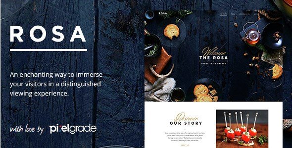 ROSA - An Exquisite Restaurant WordPress Theme