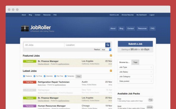 AppThemes JobRoller Wordpress Themes