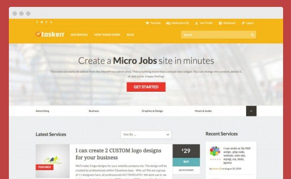 AppThemes Taskerr Wordpress Themes