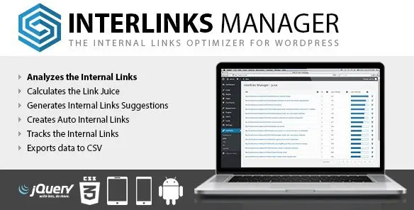 Interlinks Manager Wordpress Plugin