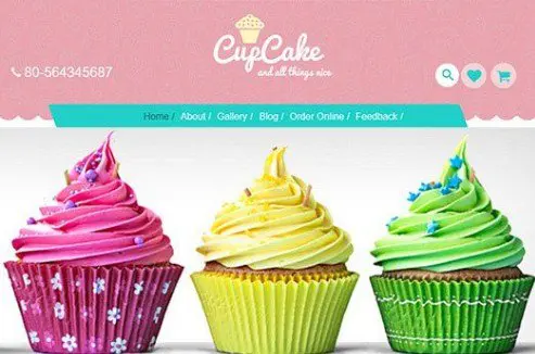 CyberChimps CupCake WordPress Theme