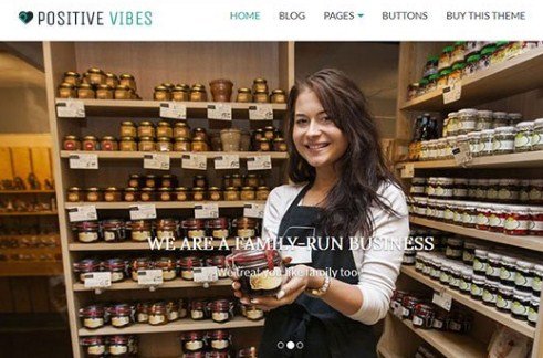 CyberChimps Positive Vibes WordPress Theme