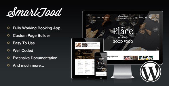 SmartFood - Restaurant, Cafe, Bistro WordPress Theme