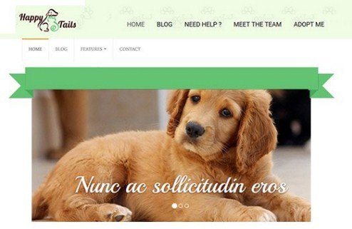 CyberChimps HappyTails WordPress Theme