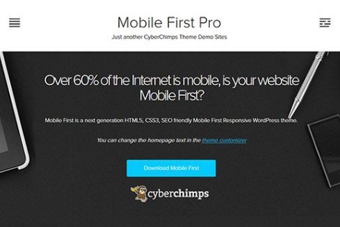 CyberChimps Mobile First Pro WordPress Theme