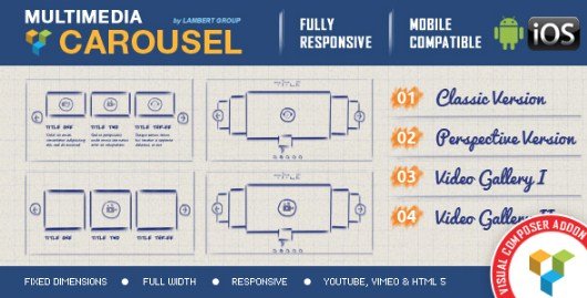 Visual Composer Addon - Multimedia Carousel