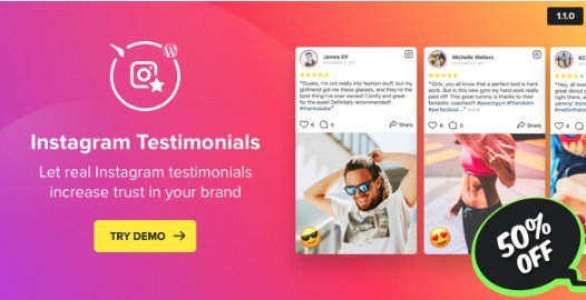 Instagram Testimonials Plugin for WordPress