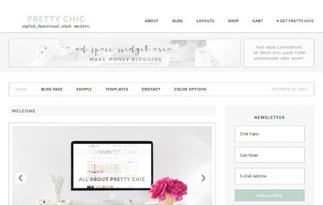 StudioPress Pretty Chic Theme