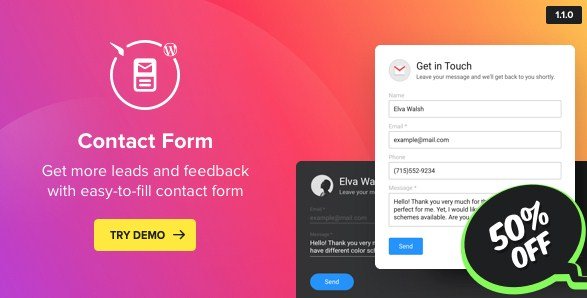 Contact Form - WordPress Contact Form Plugin
