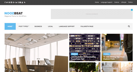 CSS Igniter Noozbeat WordPress Theme