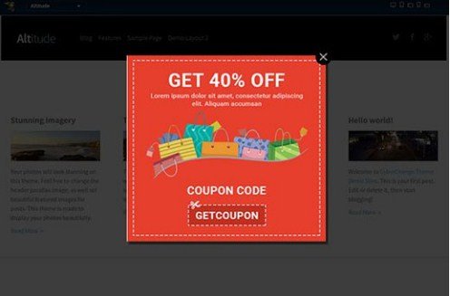 CyberChimps Exit Popup WordPress Plugin