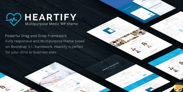 Heartify - Medical Health & Clinic WordPress Theme