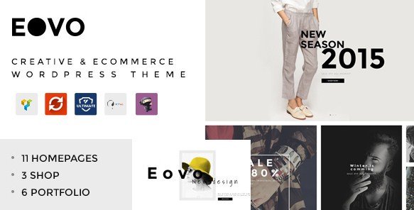 EOVO - Creative & eCommerce WordPress Theme