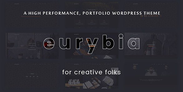 Eurybia - Creative Portfolio WP Theme