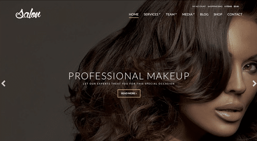CSS Igniter Salon WordPress Theme