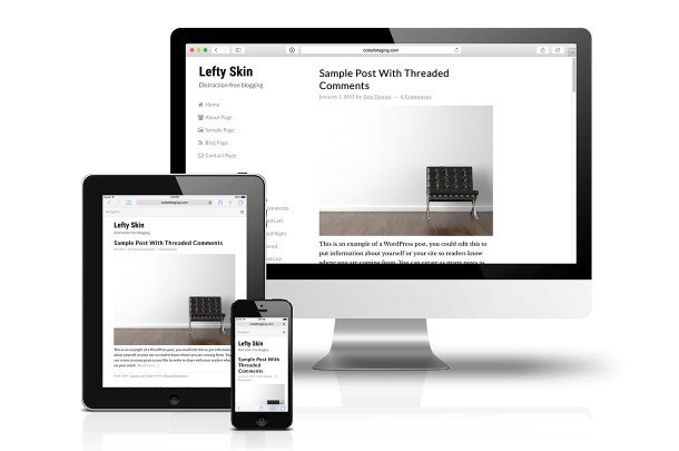 CobaltApps Lefty Skin For Dynamik Website Builder