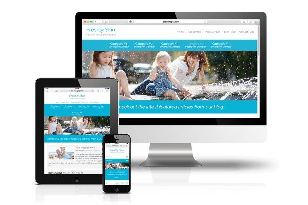 CobaltApps Freshly Skin for Dynamik Website Builder
