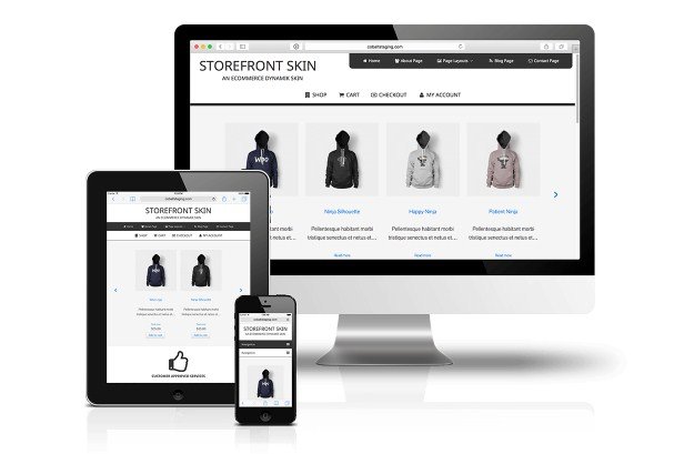 CobaltApps StoreFront Skin for Dynamik Website Builder