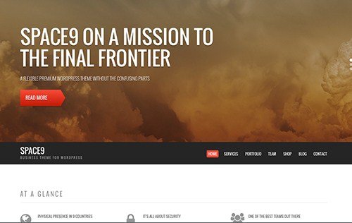 CSS Igniter Space9 WordPress Theme