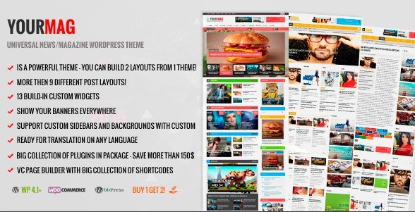 YourMag - Universal WordPress News Magazine Theme