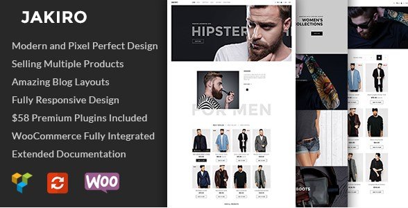Jakiro - Fashion Shop WordPress Theme