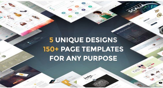 Scalia - Multi-Concept Business, Shop, One-Page, Blog Theme
