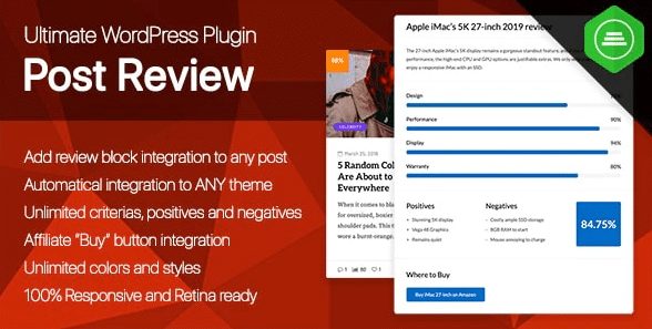 Ultimate Post Review WordPress Plugin