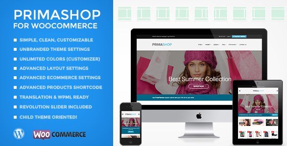 PrimaShop - Clean WooCommerce WordPress Theme