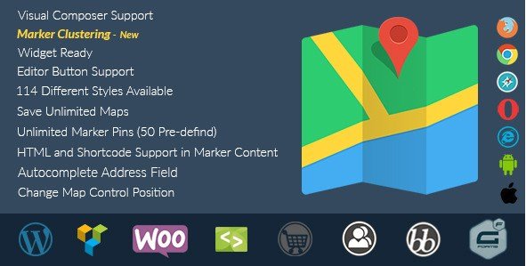 SB Multilingual Responsive Google Map with Styles