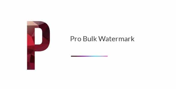 Pro Bulk Watermark Plugin for WordPress