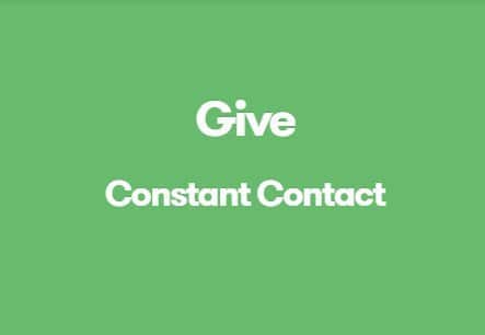 Give Constant Contact