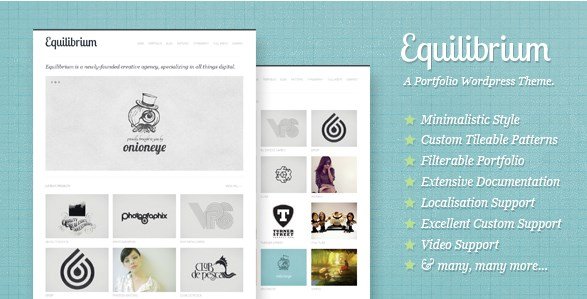Equilibrium - Clean and Modern WP Portfolio Theme