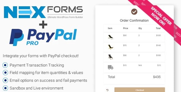 PayPal Pro for NEX-Forms