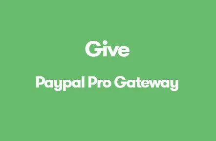 Give Paypal Pro Gateway