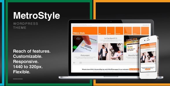 MetroStyle - Responsive All Purpose WordPress Theme