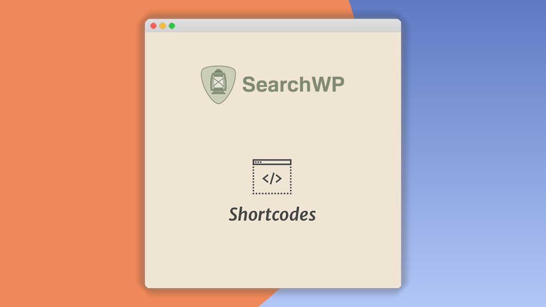 SearchWP Shortcodes
